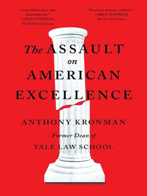 cover image of The Assault on American Excellence
